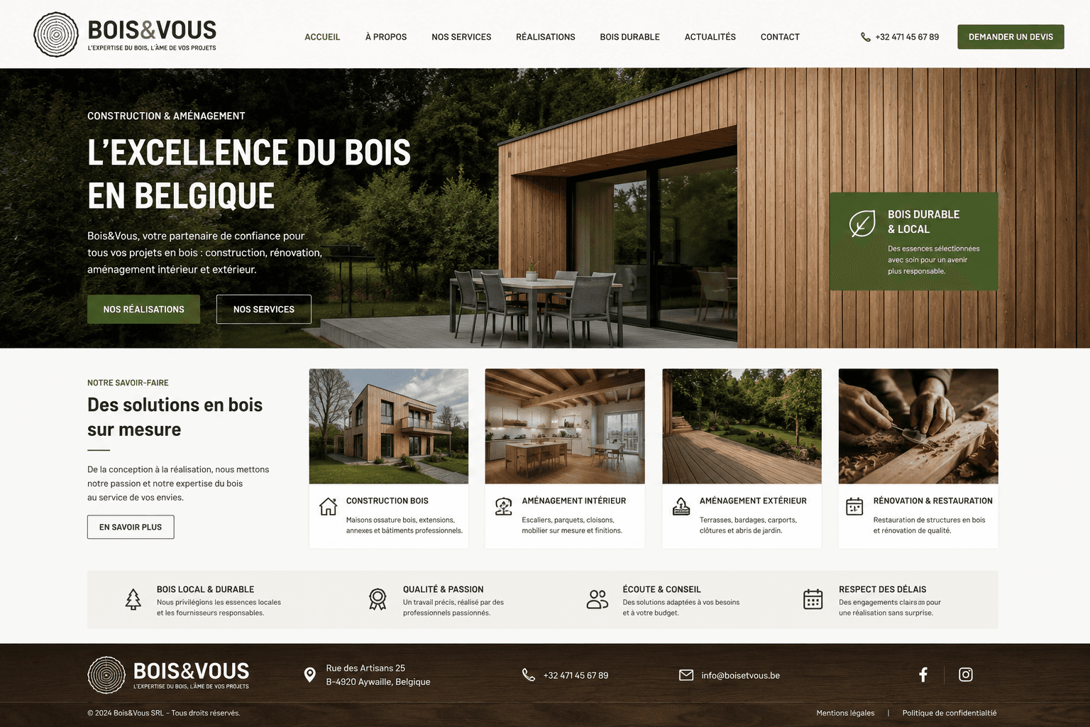 Preview of the Bois&Vous project