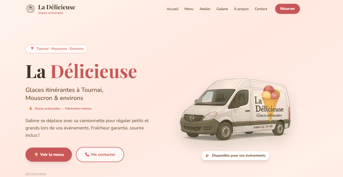 La Delicieuse - Redesign